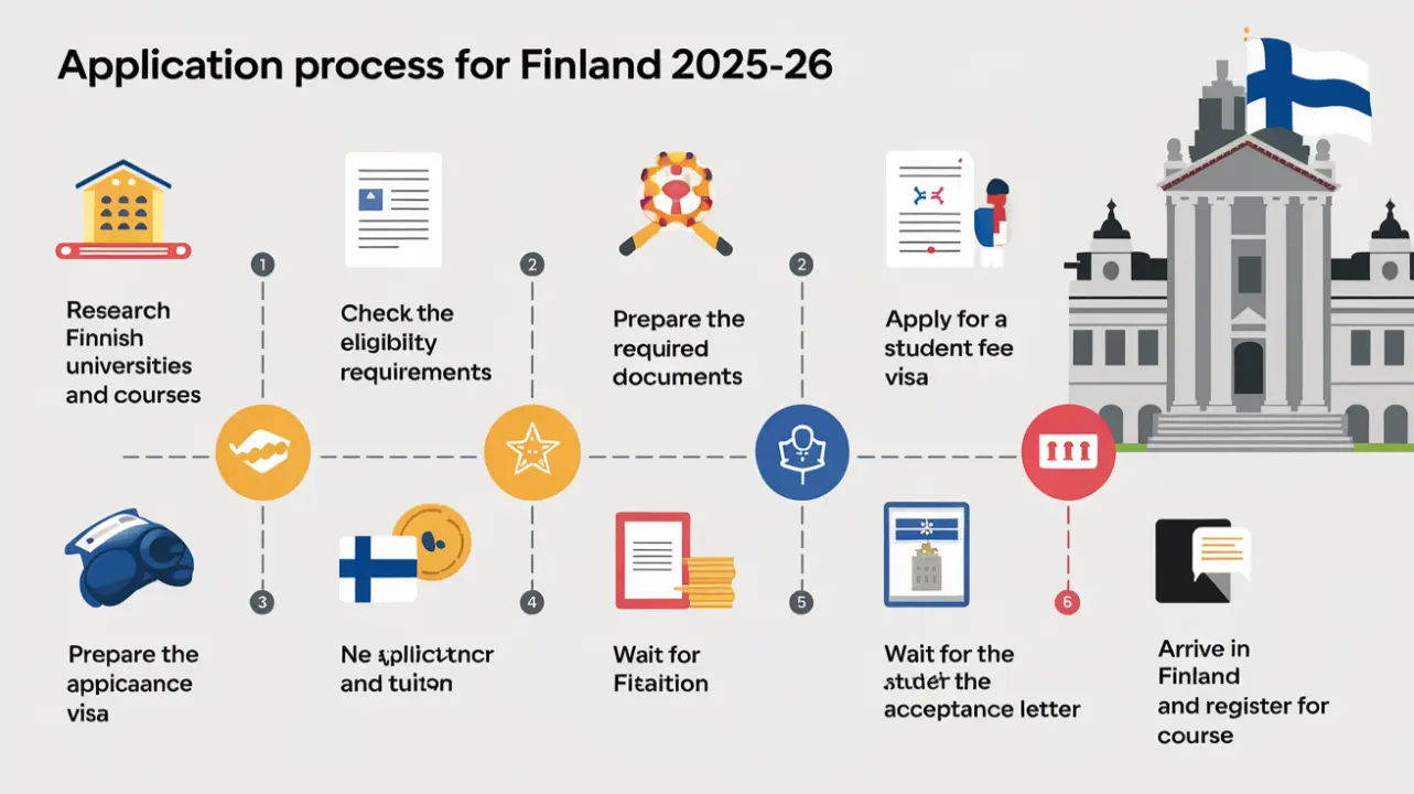 Step-by-Step: Applying to Study in Finland in 2025-26