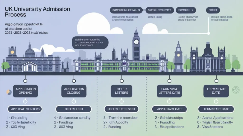 UK University Admission Timeline: Key Dates for 2025-2026 Intakes