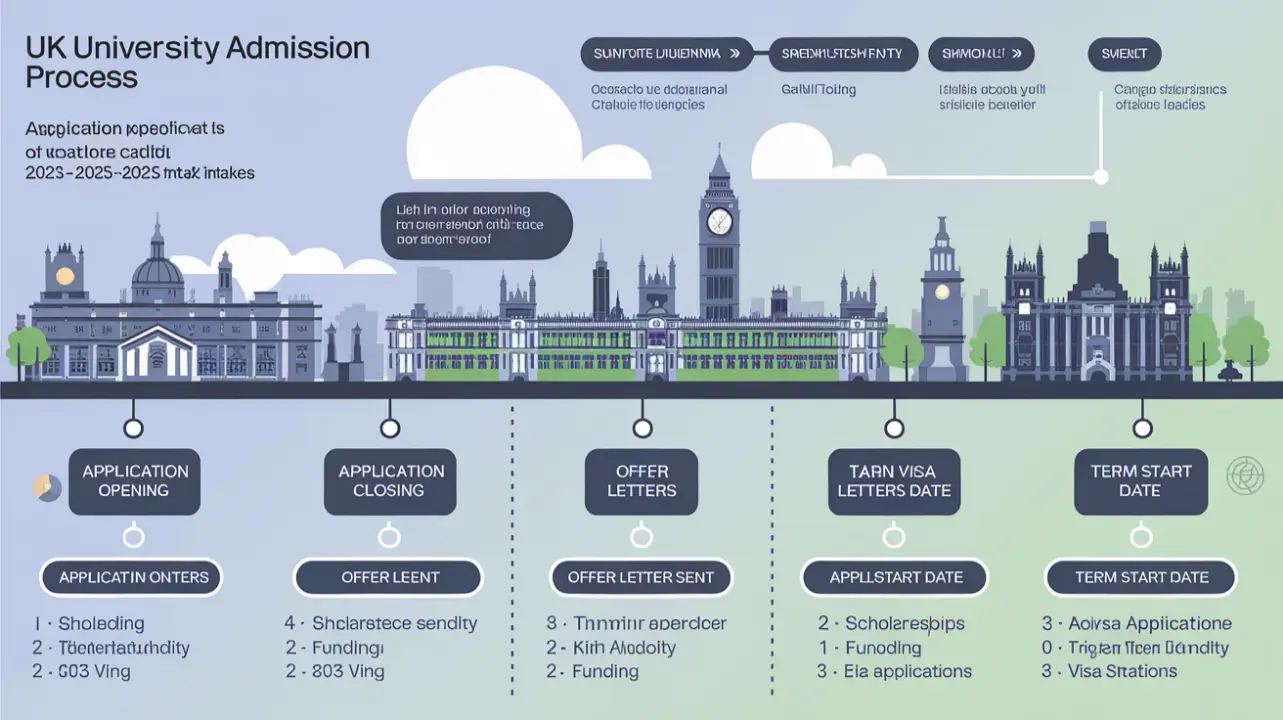 UK University Admission Timeline: Key Dates for 2025-2026 Intakes