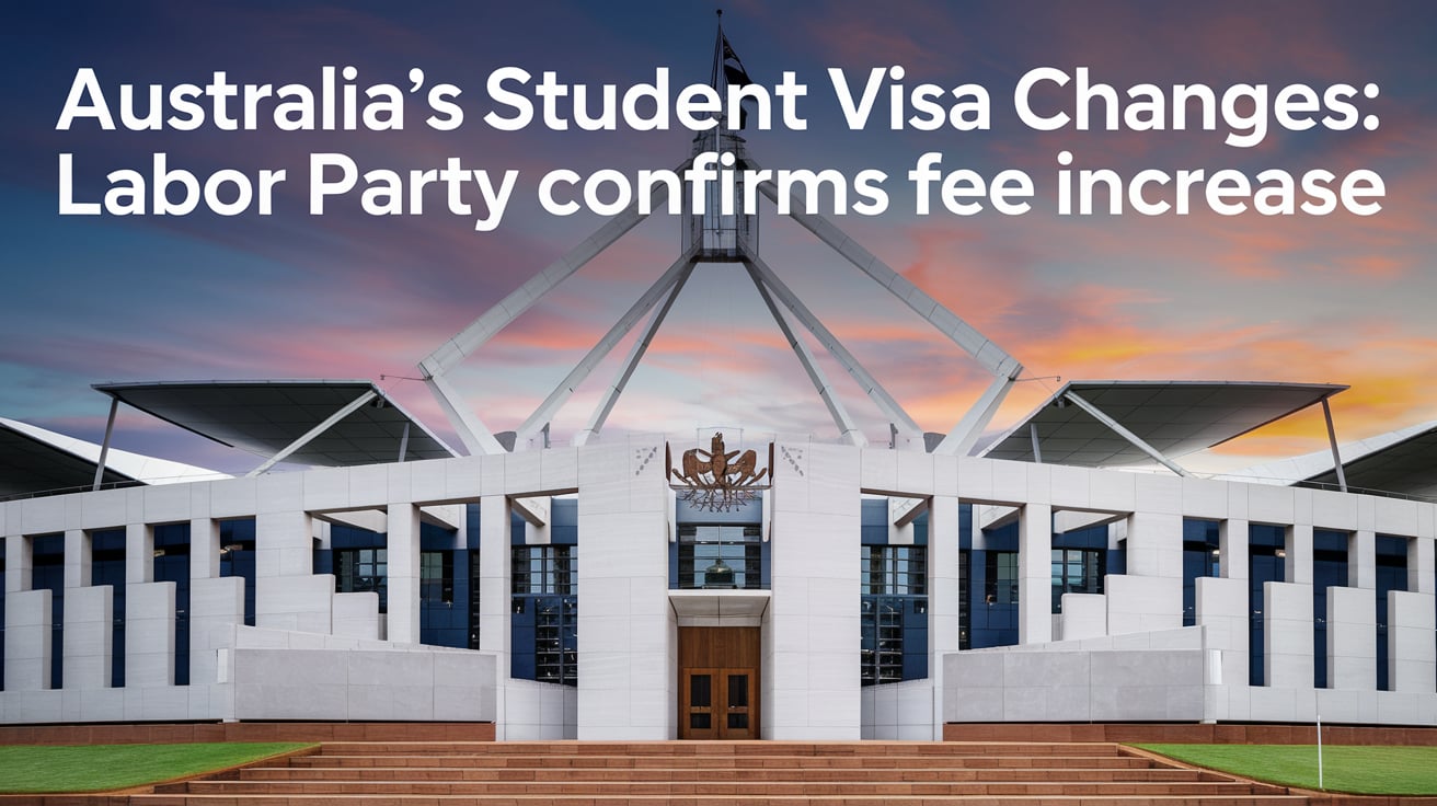 Australia's Student Visa Changes: Labor Party Confirms Fee Increase