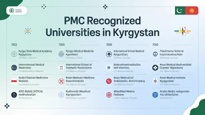 PMC recognized universities in Kyrgyzstan