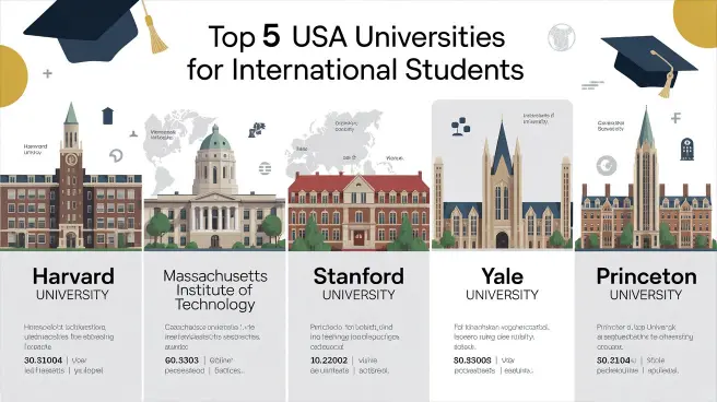 Top 5 USA universities for international students