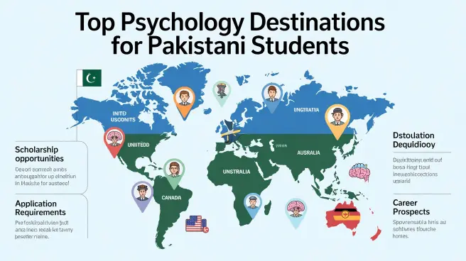 Best countries to study psychology for Pakistanis