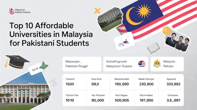 Cheapest universities in Malaysia for Pakistani students