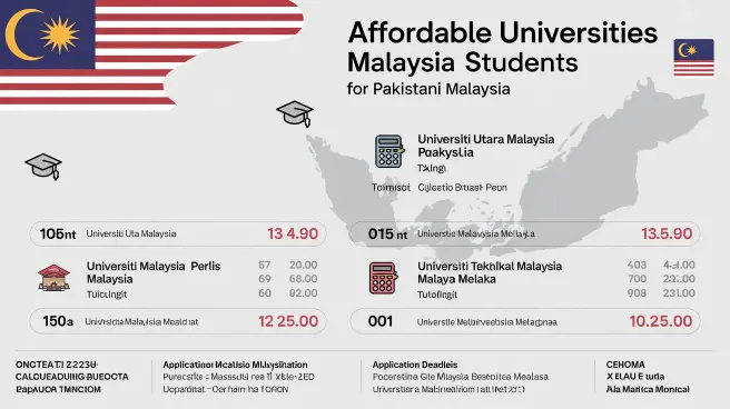 Cheapest universities in Malaysia for Pakistani students