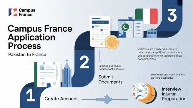 Campus France application process from Pakistan