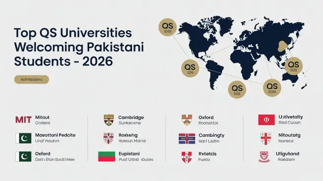 QS ranked universities accepting Pakistanis 2026