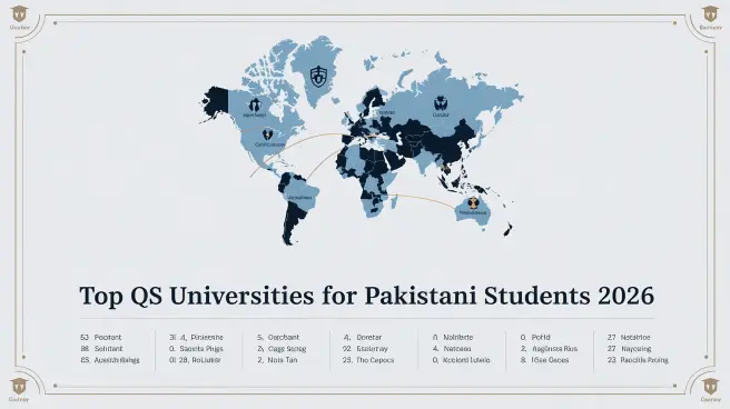 QS ranked universities accepting Pakistanis 2026