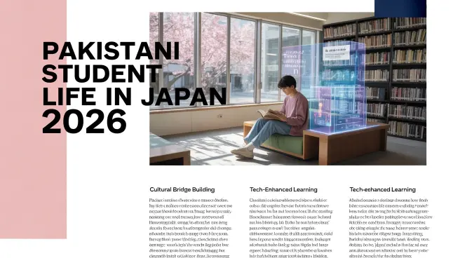 Pakistani student life in Japan 2026