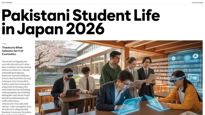 Pakistani student life in Japan 2026