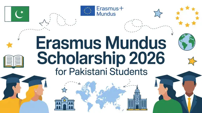 Erasmus Mundus scholarship 2026 for Pakistanis
