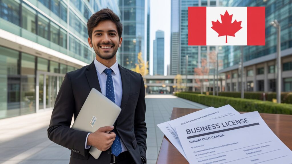 Can Pakistani student open business in Canada