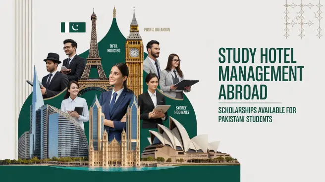 Study hotel management abroad for Pakistanis