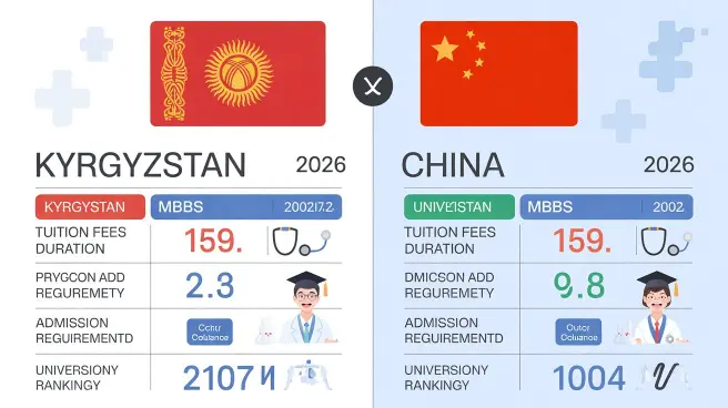 Kyrgyzstan vs China MBBS comparison 2026