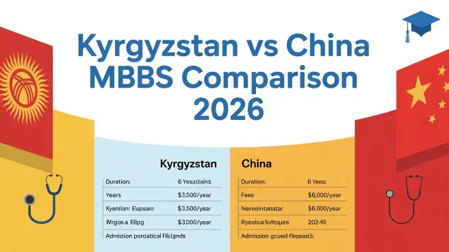 Kyrgyzstan vs China MBBS comparison 2026