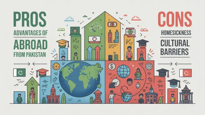 Pros and cons of studying abroad from Pakistan