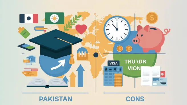 Pros and cons of studying abroad from Pakistan