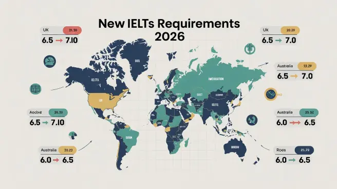 Changes in IELTS requirements abroad 2026