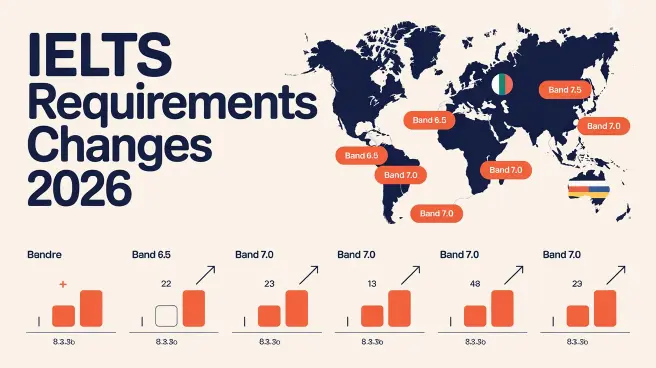 Changes in IELTS requirements abroad 2026