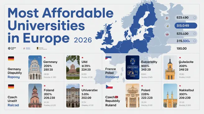 Most affordable universities in Europe 2026