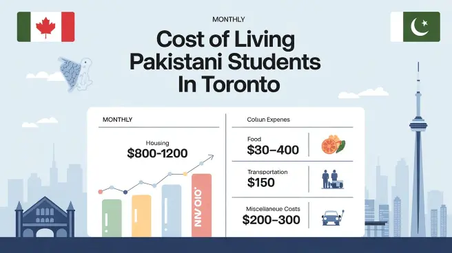 Cost of living in Toronto for Pakistani students