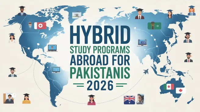 Hybrid study programs abroad for Pakistanis 2026