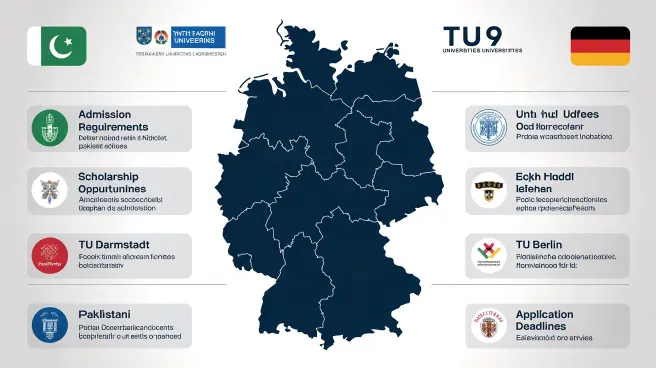 TU9 universities Germany for Pakistani students