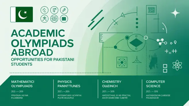 Academic olympiads abroad for Pakistani students