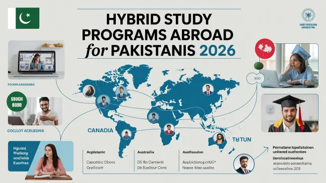 Hybrid study programs abroad for Pakistanis 2026