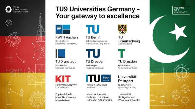 TU9 universities Germany for Pakistani students