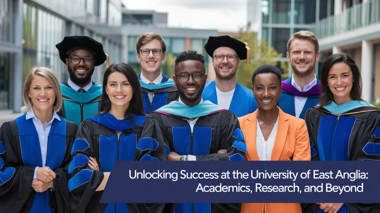 Unlocking Success at the University of East Anglia: Academics, Research, and Beyond