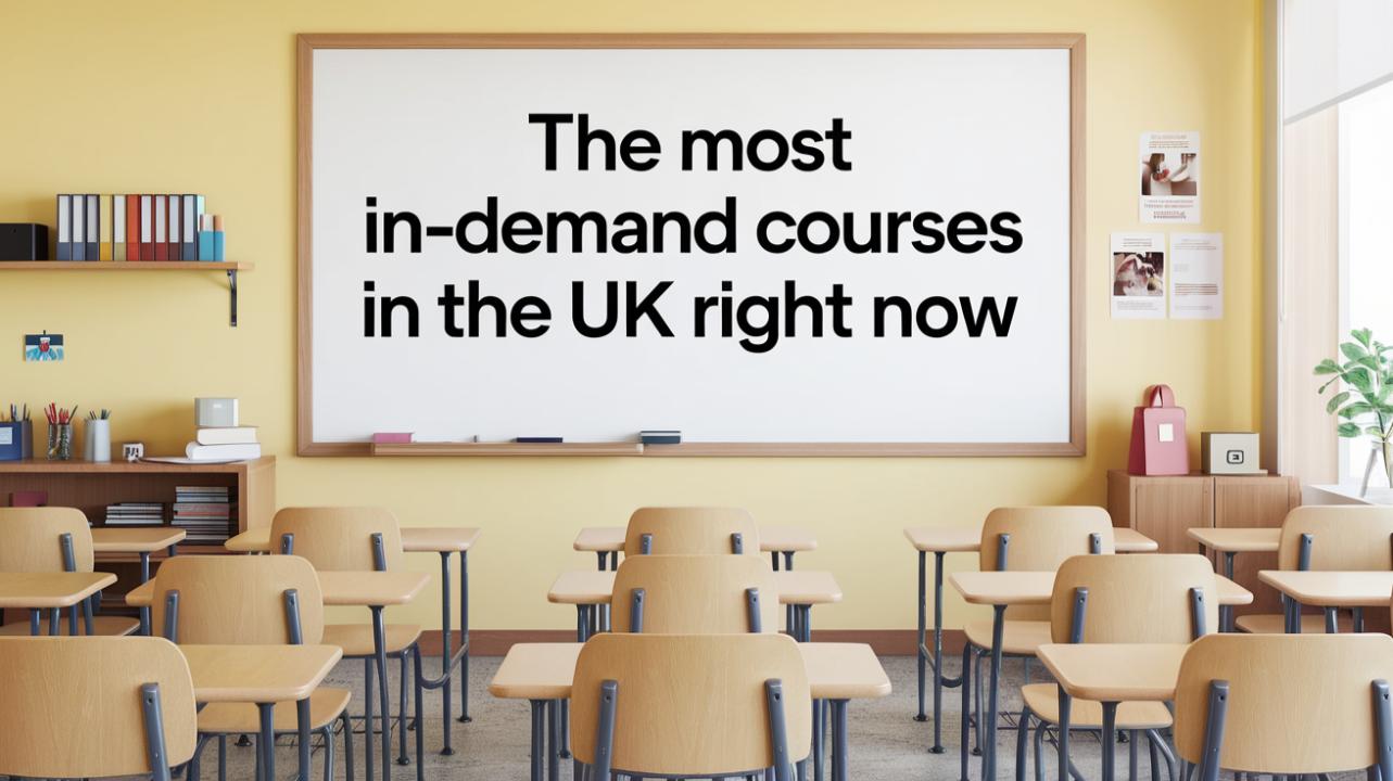 The Most In-Demand Courses in the UK Right Now – 2024 Update