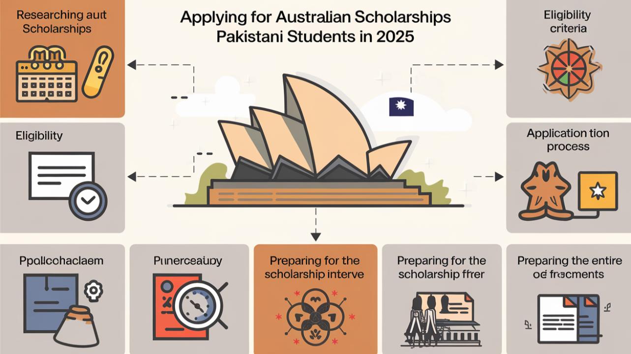 Step-by-Step Guide to Applying for Australian Scholarships for Pakistani Students in 2025