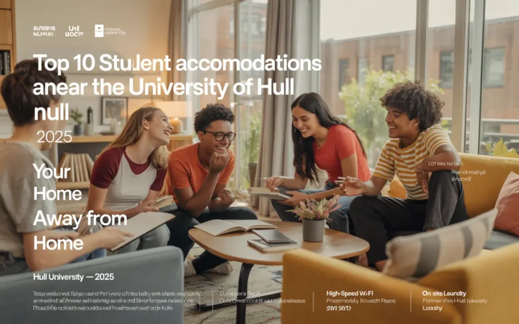 Top 10 Student Accommodations Near the University of Hull in 2025