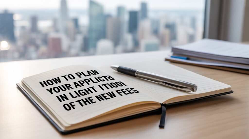 How to Plan Your Application in Light of the New Fees