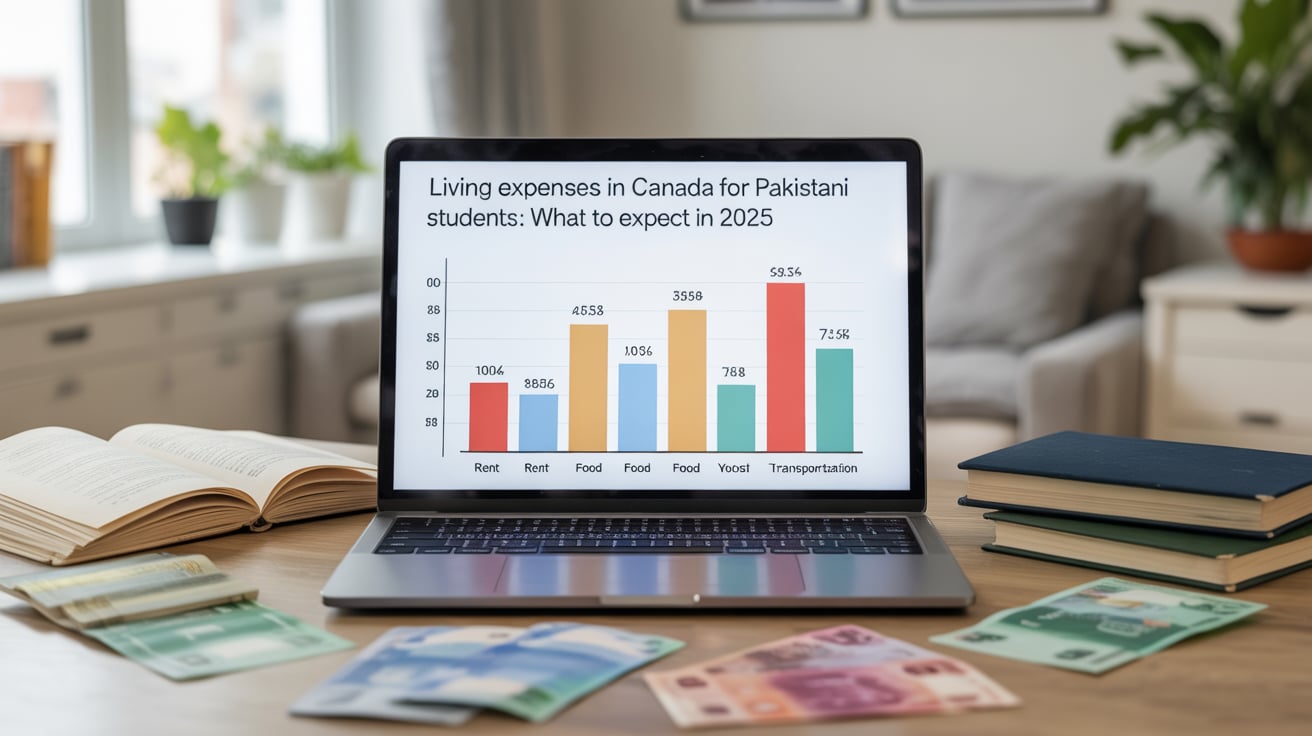 Living Expenses in Canada for Pakistani Students: What to Expect in 2025