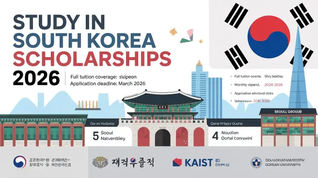 Study in South Korea scholarships 2026