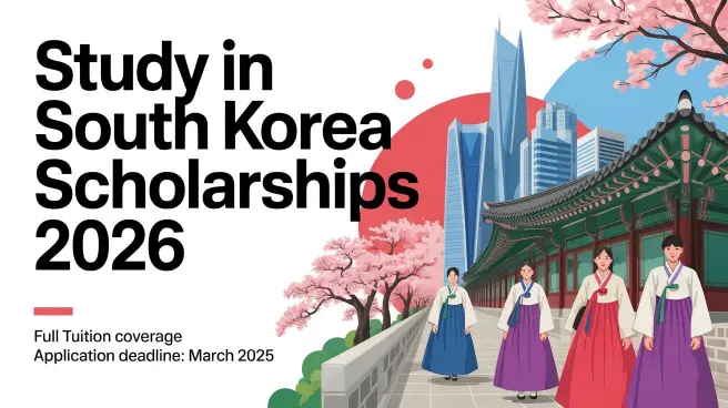 Study in South Korea scholarships 2026