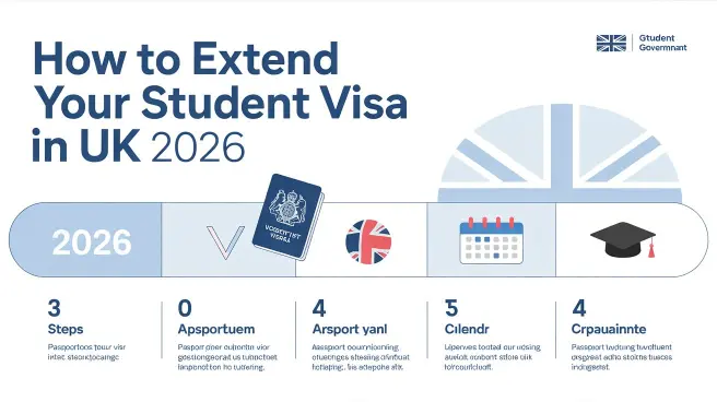 How to extend student visa in UK 2026
