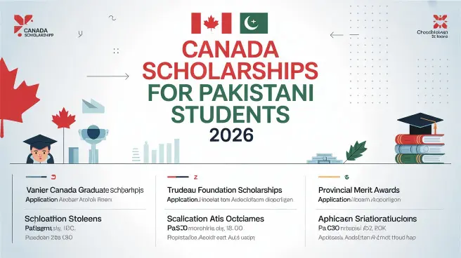 Canada scholarships for Pakistani students 2026