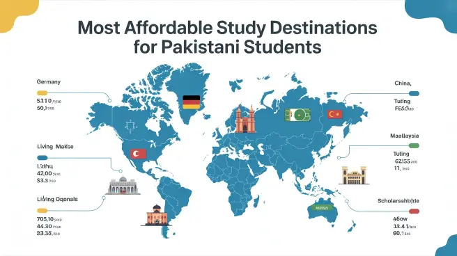 Which country is cheapest to study from Pakistan