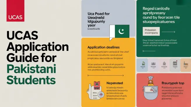 UCAS application guide for Pakistani students